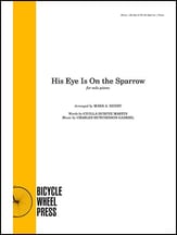 His Eye Is On the Sparrow piano sheet music cover